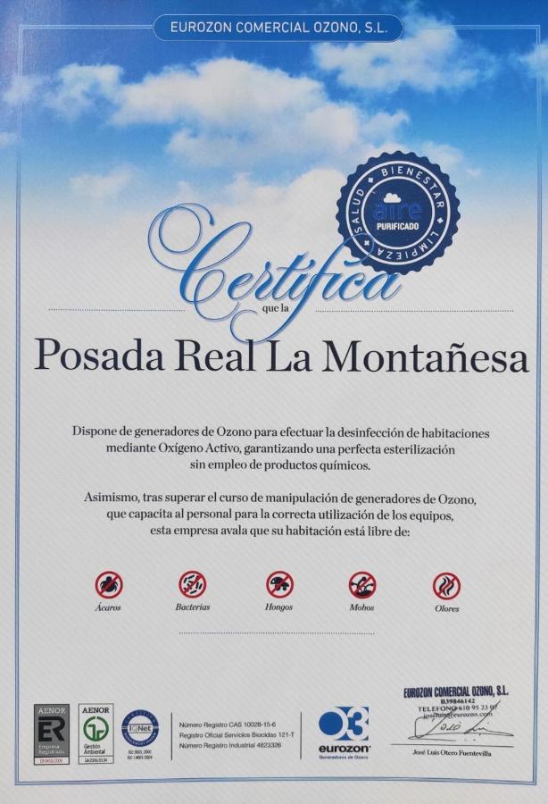 Posada Real La Montanesa Corrales De Buelna ภายนอก รูปภาพ